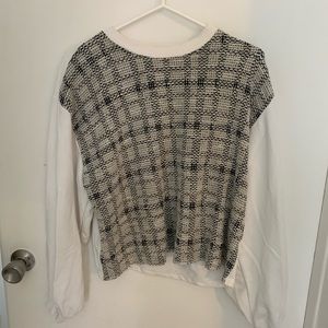 Zara checkered sweater